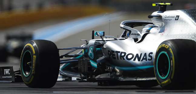 Le Castellet - Libere 3<br />Bottas-Hamilton superiori