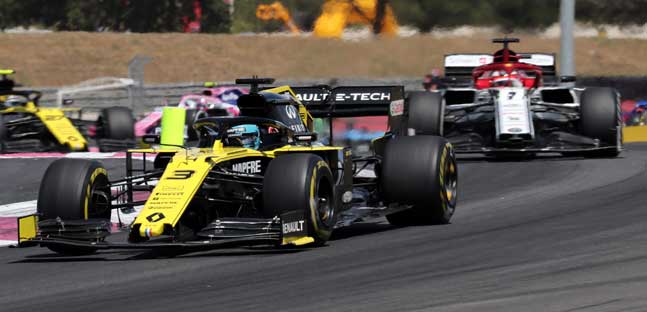 Ricciardo penalizzato,<br />da settimo a undicesimo