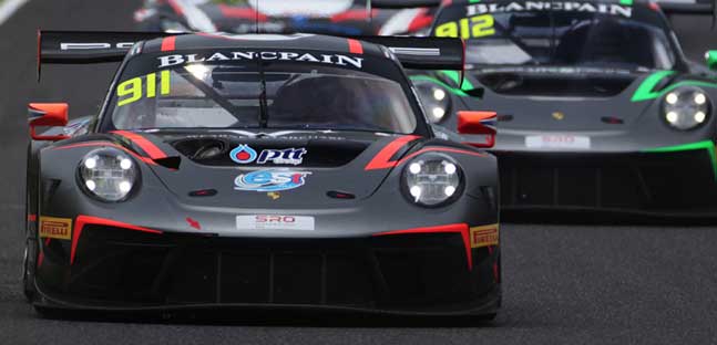 Blancpain Asia a Suzuka<br />Sathienthirakul-Hamprecht al comando