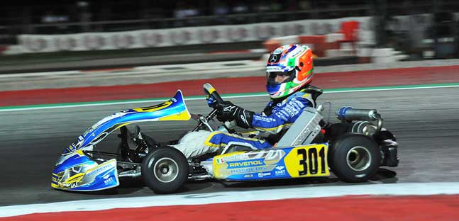 WSK Euro Series ad Adria<br />Antonelli e Spina bene in OKJ