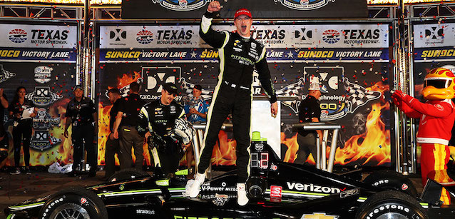 Texas, gara<br />Newgarden di grinta e strategia