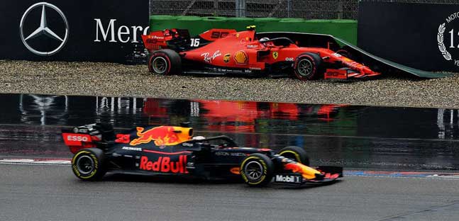 Hockenheim - Incredibile gara:<br />Verstappen vince, Vettel da ultimo a 2°<br />Stupendo podio per Kvyat