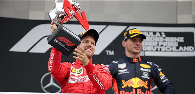 Iniezione di fiducia per Vettel:<br />"Bellissimo tornare sul podio"
