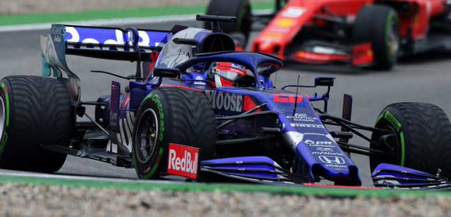 Impresa per Kvyat e Toro Rosso:<br />"Abbiamo realizzato un sogno"