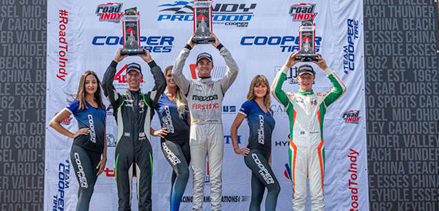 Indy Pro 2000 a Mid-Ohio<br />Dominio di Kirkwood e RP