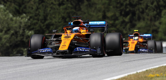 La McLaren conferma Sainz e Norris,<br />saranno i piloti anche per il 2020