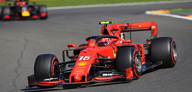 Spa - Libere 2 <br />Ferrari velocissima guida il gruppo
