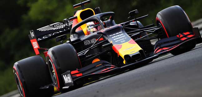 Budapest - Qualifica<br />Prima pole per Verstappen