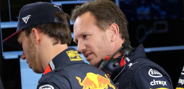 Horner lancia un avvertimento:<br />"Gasly non ci porta i punti necessari"