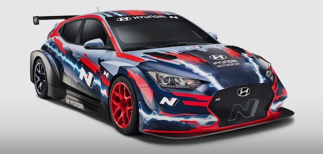 Presentata a Francoforte<br />La Hyundai Veloster ETCR