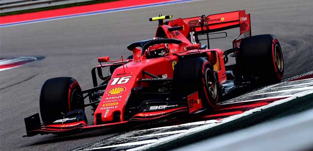 Sochi - Qualifica<br />Sesta pole di Leclerc