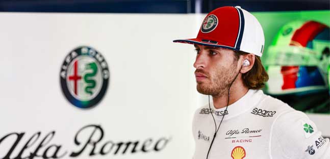 Dopo l'errore di Spa,<br />Giovinazzi cerca punti a Monza