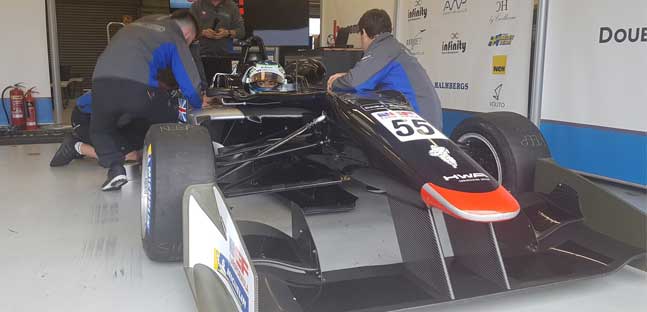 La Chadwick debutta<br />a Silverstone con Double R