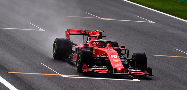 Monza - Libere 1<br />Leclerc in testa precede le McLaren