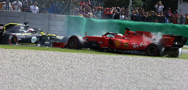 Vettel recita il mea culpa:<br />"Non sono contento di me stesso"