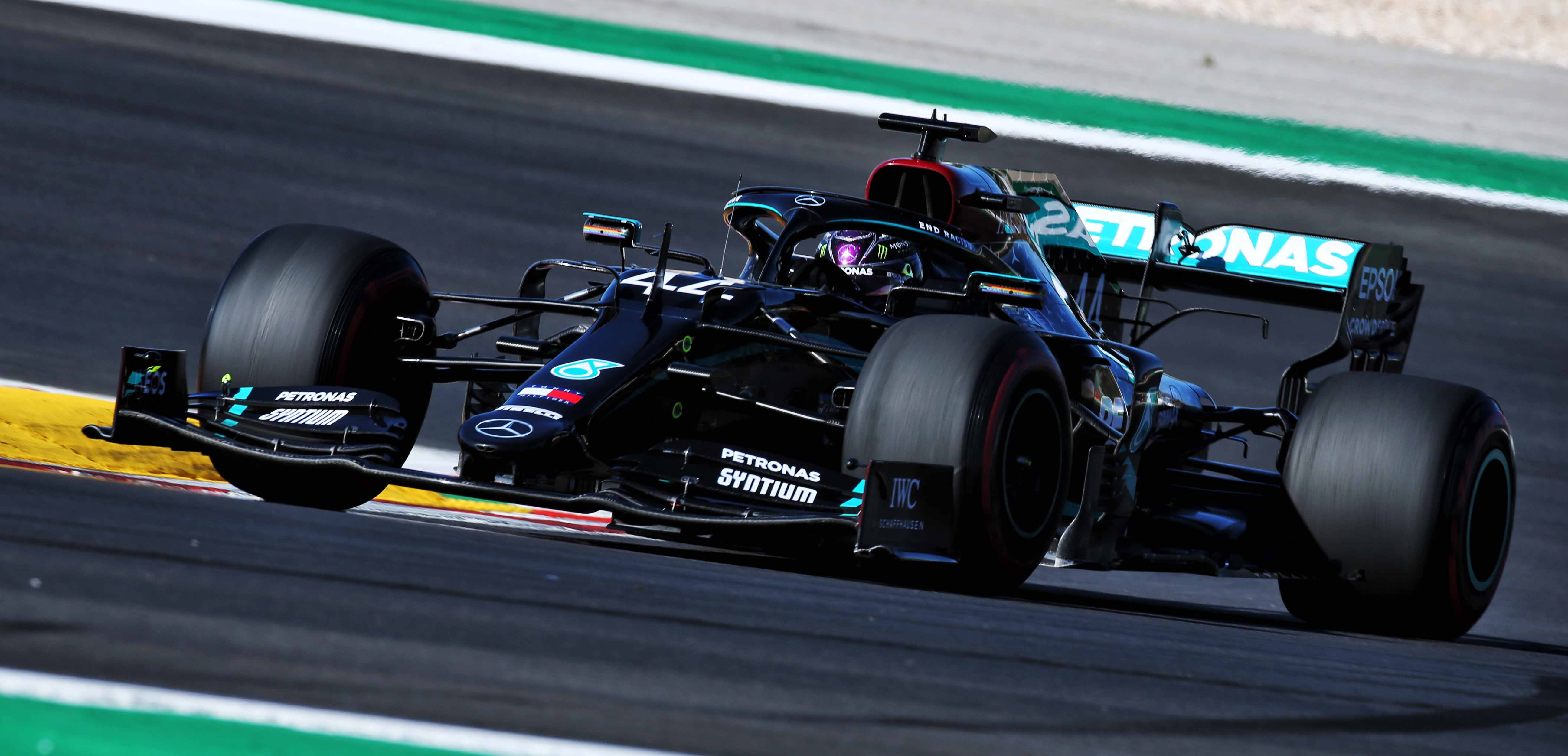 Portimao - Qualifica<br />Hamilton in pole con le medie