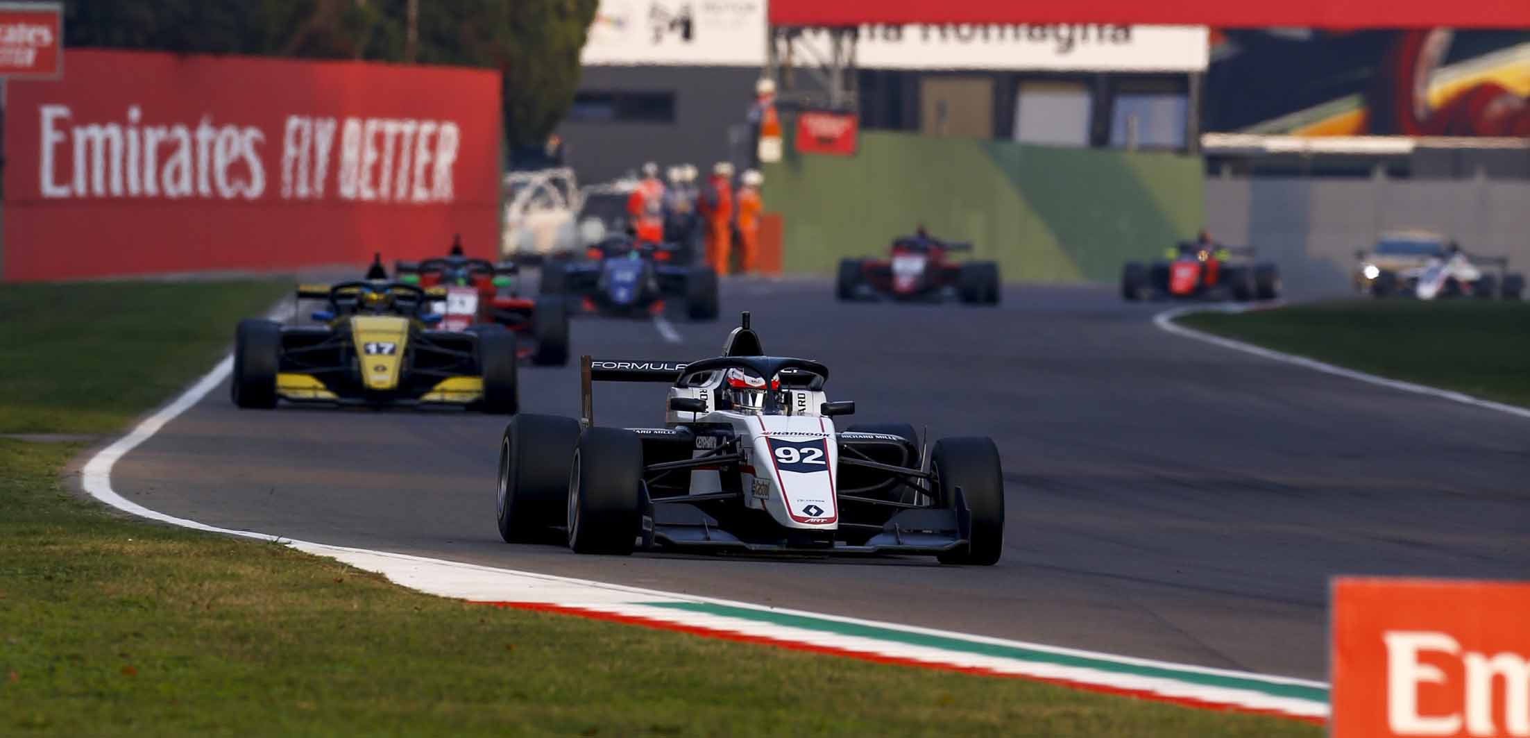 Imola - Gara 2<br />Vince Martins, Collet ko