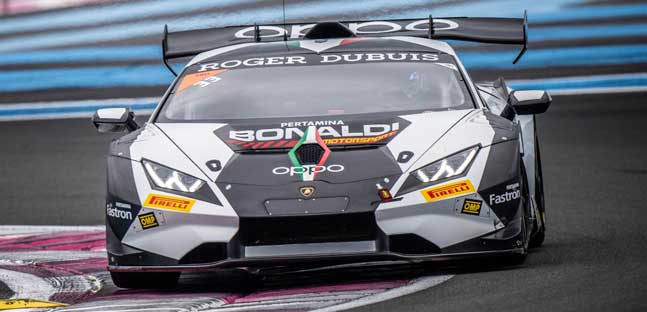 Le Castellet, libere 2<br />Stoneman con pista bagnata