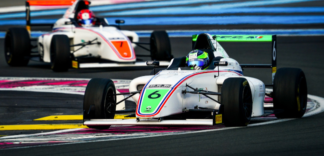 F4 francese a Le Castellet<br />Brilla Hadjar, Iwasa quasi campione