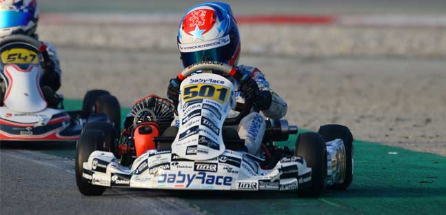 WSK Open Cup ad Adria<br />Lammers il migliore nella Mini