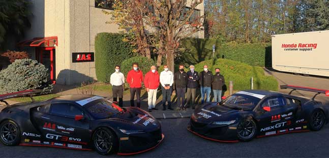 Due Honda NSX GT3 Evo<br />per il team Nova Race