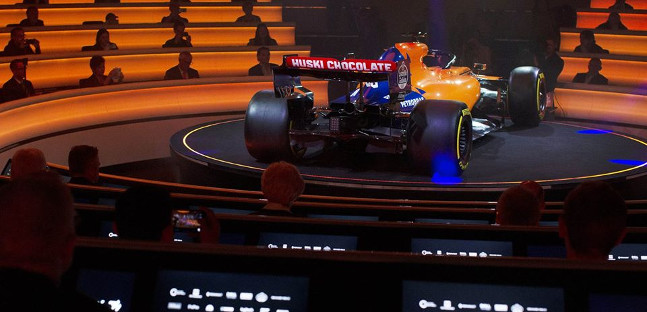 La nuova McLaren il 13 febbraio,<br />Norris "complice" di una finta gaffe