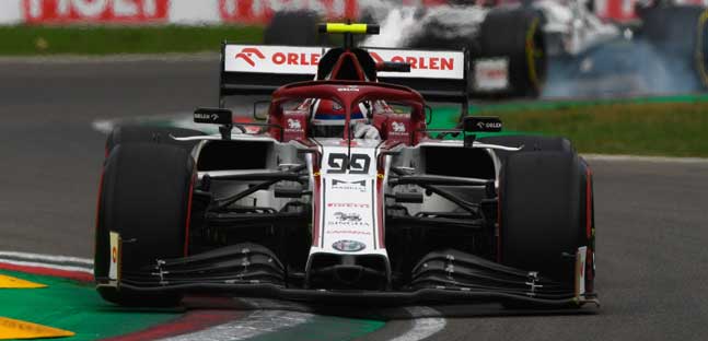 Giovinazzi Re del primo giro dei GP<br />E a Imola ha usato un piccolo trucco...