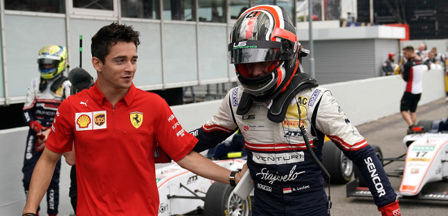 Arthur Leclerc nell'Academy Ferrari,<br />correr&agrave; la Formula Regional con Prema