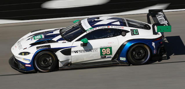 Due Aston a Daytona<br />Watson rimpiazza Dalla Lana