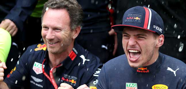 La Red Bull toglie Verstappen<br />dal mercato, confermato fino al 2023