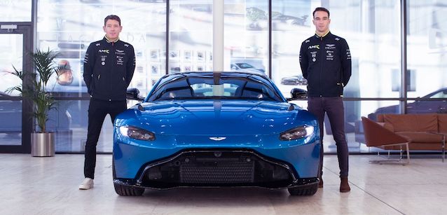 Aston Martin arricchisce la quota <br />inglese con Westbrook e Tincknell 