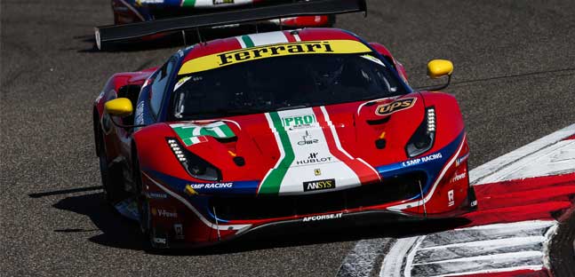 AF Corse vince l'appello e si<br />riprende il primo posto di Shanghai