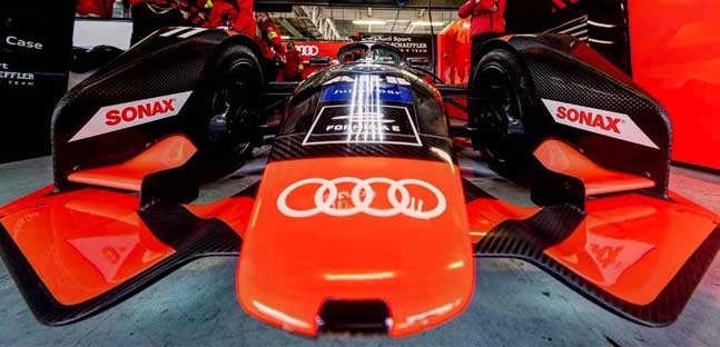 Drudi nei test rookie di<br />Marrakech con l'Audi Abt