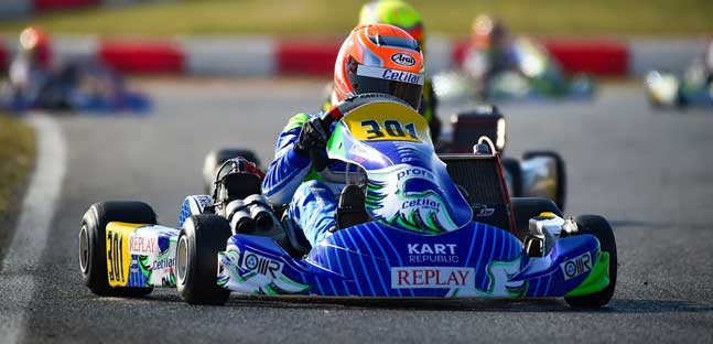 WSK Super Master Series a Lonato<br />Badoer svetta nella OK Junior