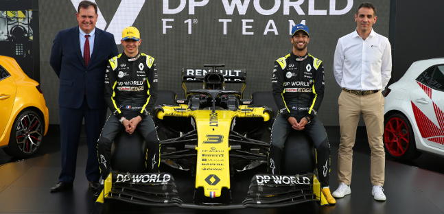 Livrea definitiva per la Renault,<br />la RS20 mantiene il binomio giallo-nero