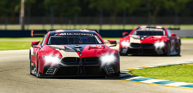 IMSA, eSport SuperSaturday<br />Vince Spengler, tripletta BMW