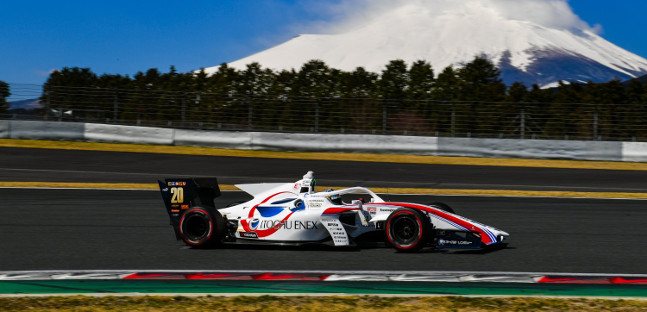 Super Formula comunque in pista,<br />Hirakawa svetta nei test al Fuji