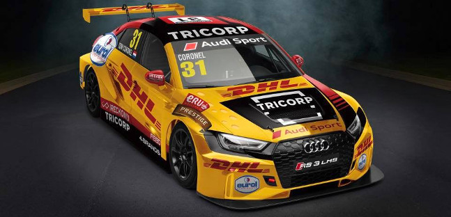 Coronel presenza fissa nel WTCR,<br />resta in Comtoyou ma con l'Audi RS3