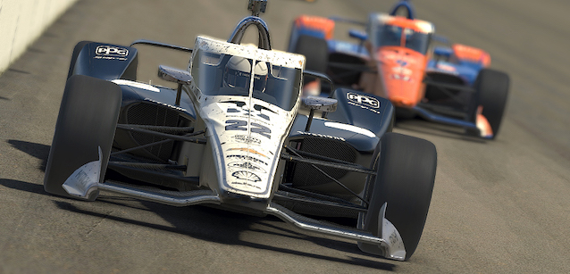 IndyCar virtuale a Motegi<br />Askew fa "strike", vince Pagenaud