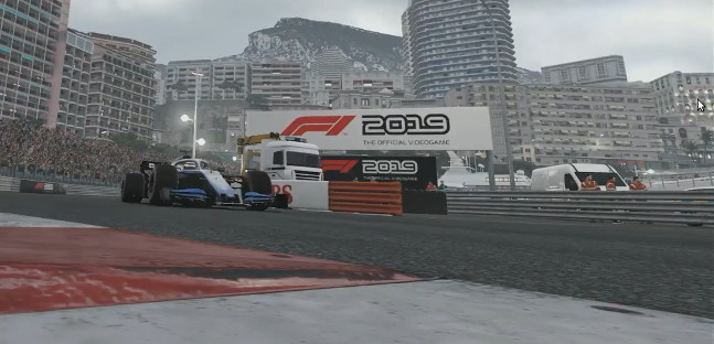 F1 virtuale a Montecarlo:<br />Russell, vittoria da fuggitivo