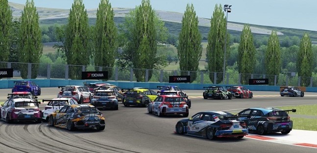 TCR Europe SIM Racing Series <br />Hungaroring, dominio Hyundai BRC <br />