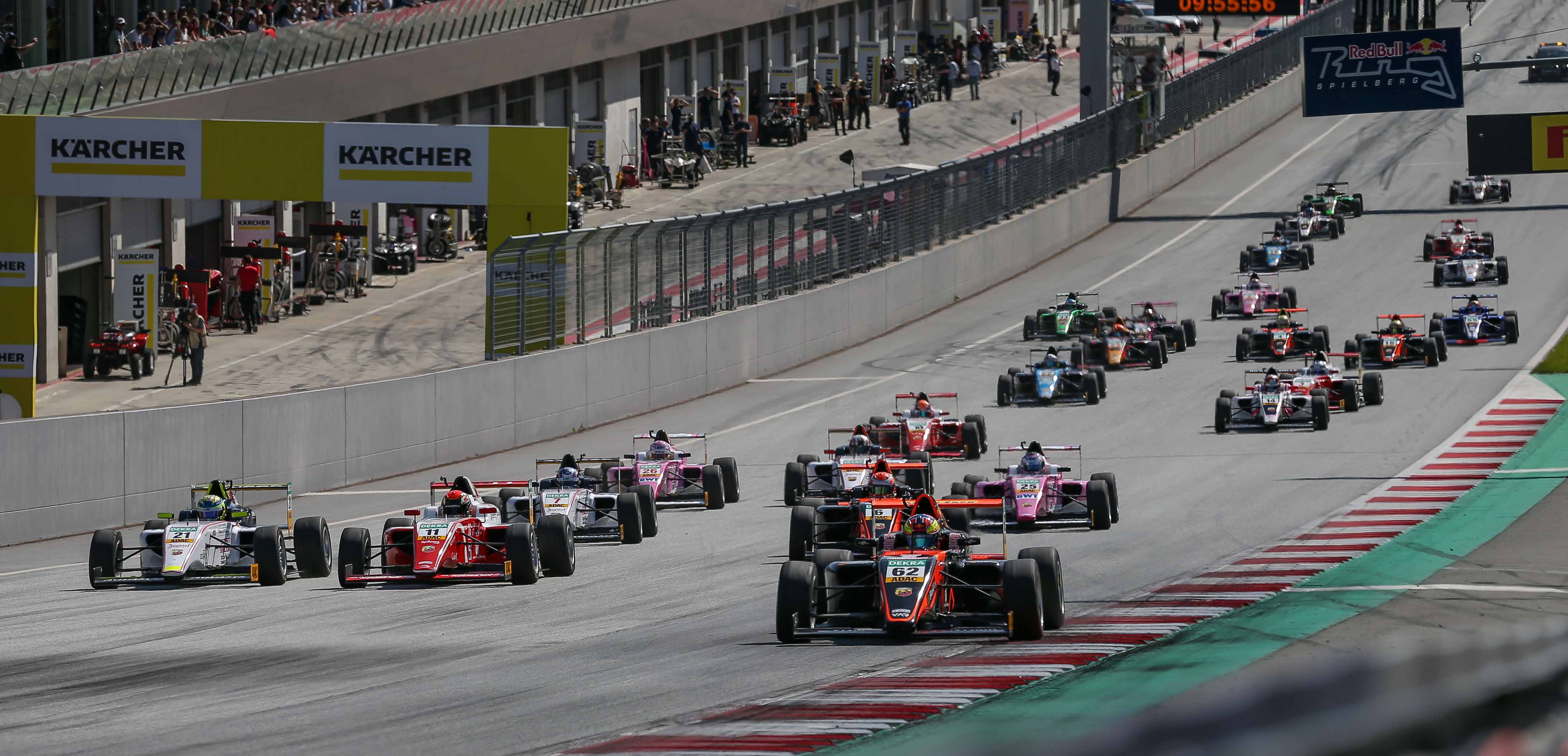 Diramato il calendario ADAC F4 <br />Due sovrapposizioni con la F4 Italia