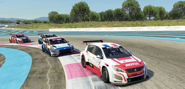 TCR Europe SIM Racing Series <br />Le Castellet, Comte profeta in patria<br />