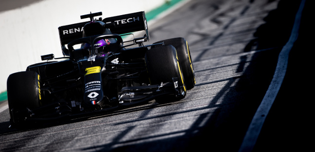 Renault e Racing Point in pista:<br />prove preparatorie alla stagione 2020