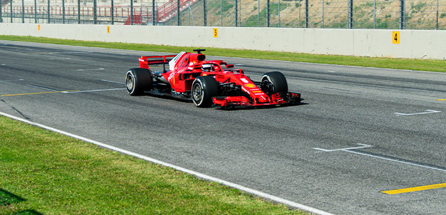 La Ferrari si "allena" al Mugello:<br />Vettel e Leclerc sulla SF71H 2018