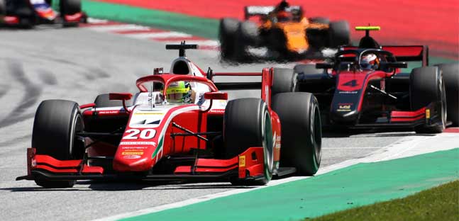 Al Mugello anche i campionati<br />di Formula 2 e Formula 3