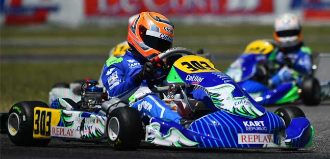 WSK Euro Series a Sarno<br />Badoer e Antonelli al vertice<br />