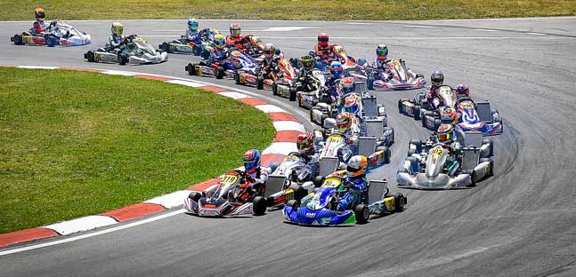 WSK Euro Series a Sarno<br />Spina si fa vedere in OKJ