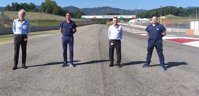 Masi ha ispezionato il circuito<br />del Mugello e... pollice alto