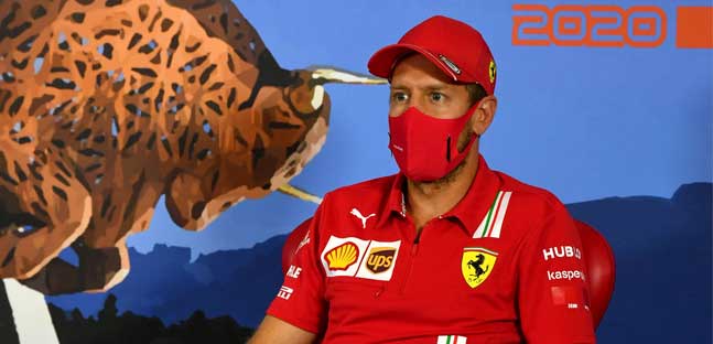 Vettel svela: "Sorpreso da Binotto,<br />mai vista una offerta sul tavolo"
